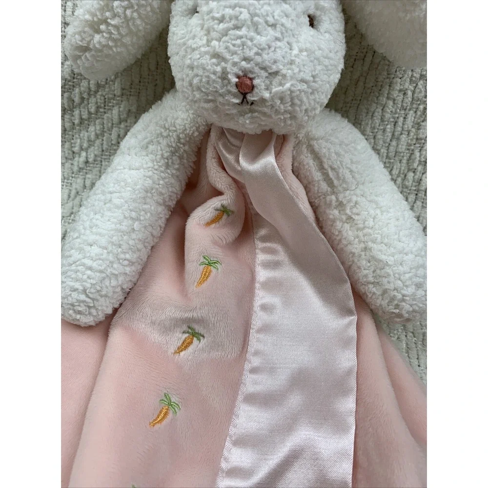 Bunnies By The Bay‎ Pink Best Friends Indeed Blossom Lovey Baby Security Blanket
